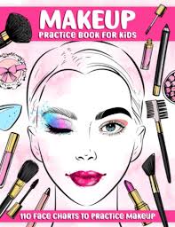 makeup practice book for kids basic