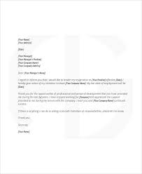6 sle thank you resignation letters