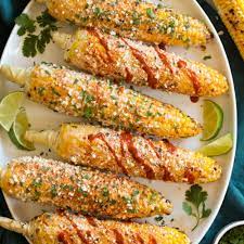 Grilled Mexican Street Corn Elotes Cooking Classy gambar png