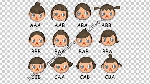 Animal crossing new leaf hairstyle combos : Animal Crossing City Folk Animal Crossing New Leaf Animal Crossing Wild World Wii Hairstyle Hair Game Face People Png Klipartz