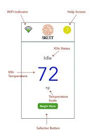 Skutt Kmt 1227 Ceramic Kiln With Digital Touchscreen Controller