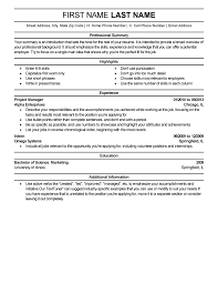 Professional Resume Example  Sample Resumes for Professionals LiveCareer Janitor   Maintenance Resume Sample