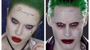 joker squad makeup tutorial