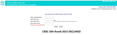 cbse 10th result 2023 declared 93 12