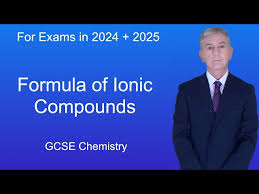 Gcse Chemistry Revision Formula Of