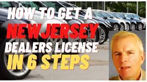 how to get a new jersey dealer license