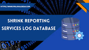 shrink sccm reporting services log database