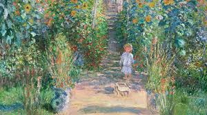 The Artist S Garden At Vetheuil Monet