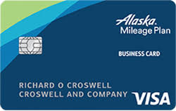 alaska airlines visa business card