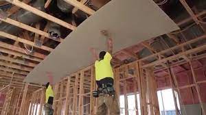 sheetrock ceiling and wallboard you