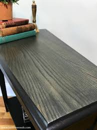 Black Furniture Paint Stain
