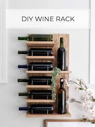 diy hanging wine glass rack crafted
