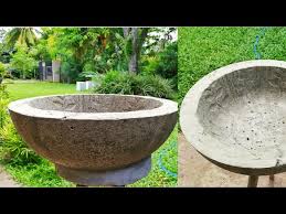 Cement Pot For Water Fountain