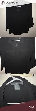 Suzy Shier Black Dress Shirt A Beautiful Black Dress Shirt