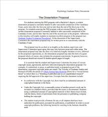 Qualitative Doctoral Dissertation Proposal Format Download