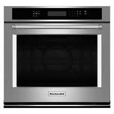 single electric wall oven self cleaning