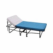 Mild Steel Folding Bed With Recliner