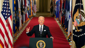 The state of the nations address. Presidential Speech Highlights Biden Calls For U S To Mark Our Independence From This Virus By 4th Of July The New York Times