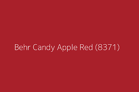 Behr Candy Apple Red 8371 Color Hex Code