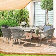 Nuu Garden 7 Piece Aluminum Outdoor