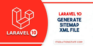 laravel 10 generate sitemap xml file