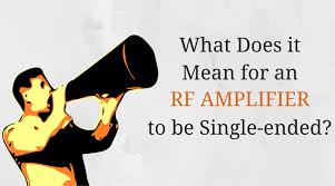 rf lifier to be single ended