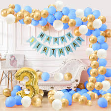 3rd happy birthday balloons decoration