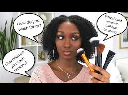 how to clean makeup brushes what to