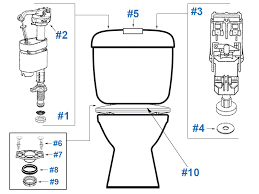 caroma tasman model toilet replacement