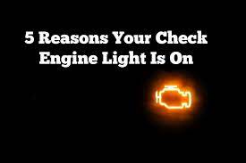 5 reasons your check engine light is on