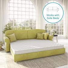 cool gel queen size 4 5 in gel foam sofa bed mattress