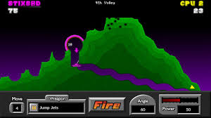 pocket tanks deluxe with all weapons in