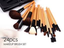 makeup brushes set 24pcs bidbud