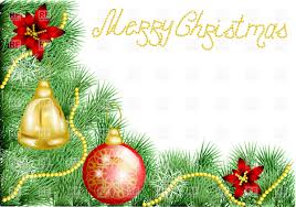 Christmas Frame For Greeting Card Stock Vector Image