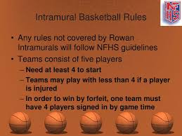 ppt basketball rules session