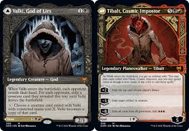 Search for the perfect addition to your deck. Valki God Of Lies Tibalt Cosmic Impostor Foil Showcase Magic The Gathering Singles Standard Legal Sets Kaldheim Mage S Archive