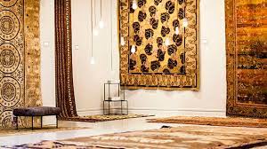 a collection of rare rugs at abc carpet