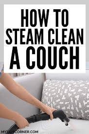 how to steam clean a couch to keep it