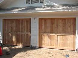build our own wood garage door