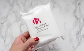 b makeup brush cleanser wipes review