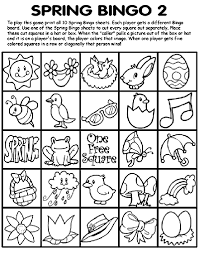 39+ bingo coloring pages for printing and coloring. Spring Bingo 2 Coloring Page Crayola Com