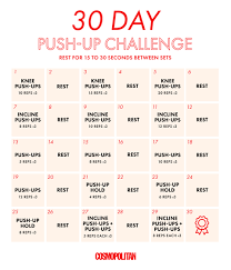 30 Day Push Up Challenge Will Get Results Best Push Up