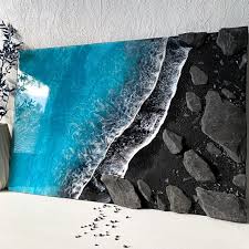 Resin Art Wall Decor 3d Ocean Art Gift