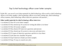 Top 5 Chief Technology Officer Cover Letter Samples