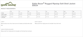 Eddie Bauer Rugged Ripstop Soft Shell Jacket Eb534