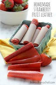 Strawberry Fruit Leather Recipe gambar png