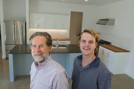 father son duo build first house of its