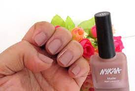 review swatches nykaa matte nail