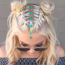 Proof that french braids are always a good idea for summer. 30 Braid Hairstyles For Medium Hair Herinterest Com