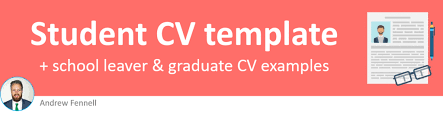 The student resume sample is perfect for all kinds of people. Student Cv Template And Examples School Leaver Graduate